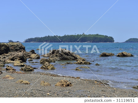 從Akune市看到的Akune Oshima 31119651