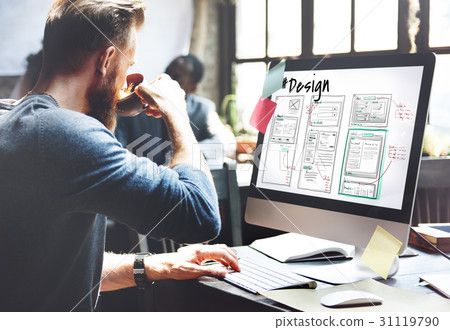 Webpage Content Design Website Icon Webpage Content Design Website Icon 31119790