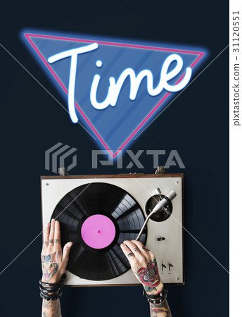 Time Minutes Duration Graphic Word 31120551