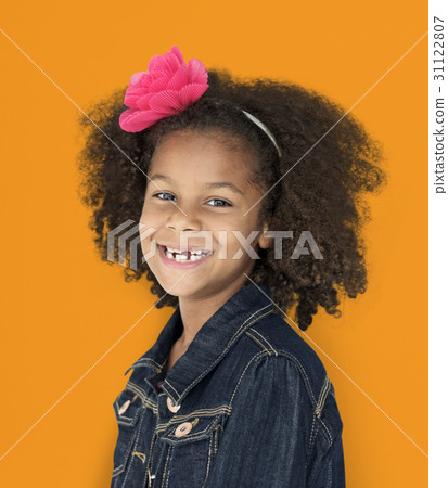 Little Kid Having Fun Portrait Little Kid Having Fun Portrait 31122807