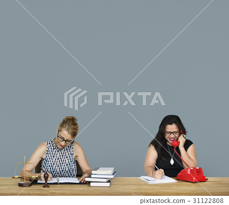 Two Ladies Working Law Firm Two Ladies Working Law Firm 31122808