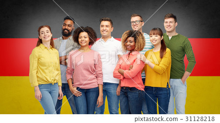 international group of happy smiling people 31128218