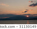 Seto Inland Sea and sunset 31130149