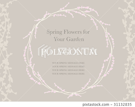 Spring flower frame Acumama 31132835