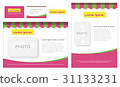Template paper and name card bakery or coffee shop 31133231