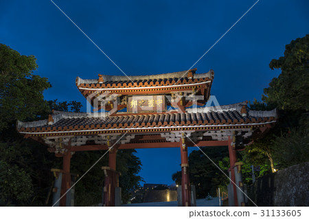 首里城堡小巷鵝卵石 31133605