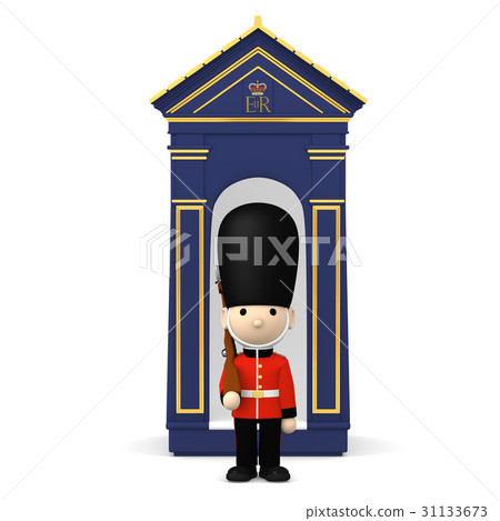British guards 3DCG 31133673