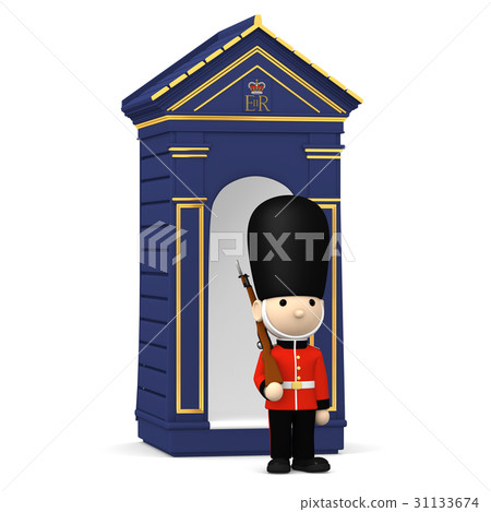 British guards 3DCG British guards 3DCG 31133674