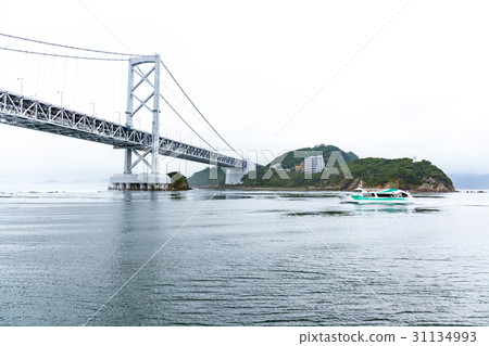 Oarunombashi Bridge Naruto Ohashi Bridge船舶爆發 Oarunombashi Bridge Naruto Ohashi Bridge船舶爆發 31134993