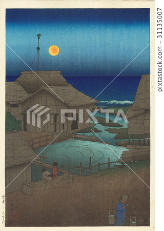 Kawase Waterboa Travel Souvenir First Collection Mutsu Mishima River 31135007