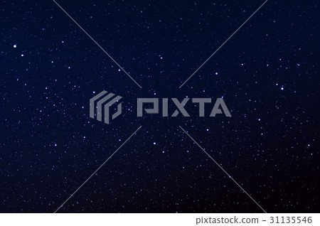 Night sky with the star 31135546