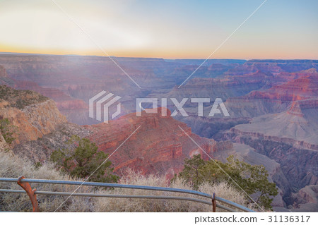 Amazing panorama view of Grand Canyon Hopi Point 31136317