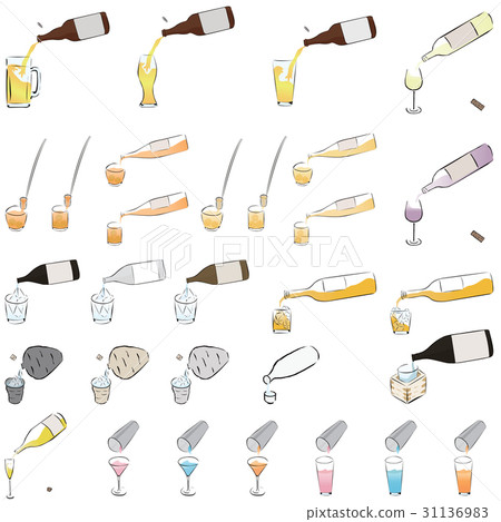 Illustration of drinking 31136983