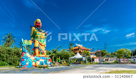 The Statue of Guan Yu in Phuket, Thailand 31140667