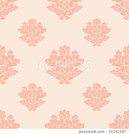 Damask seamless pattern intricate design Damask seamless pattern intricate design 31141597