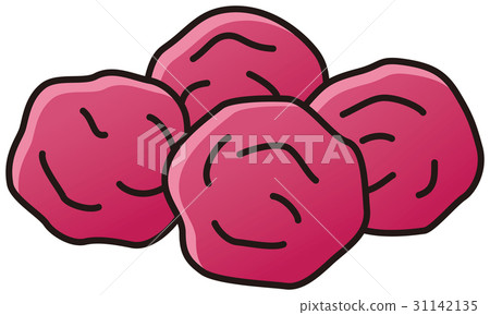 Umeboshi of plum 31142135