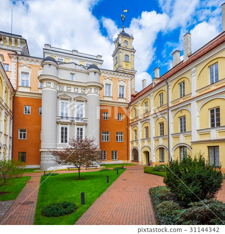 Observatory courtyard at University of Vilnius. 31144342