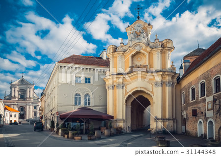 Basilian Gates and Church of St Teresa, Vilnius. Basilian Gates and Church of St Teresa, Vilnius. 31144348