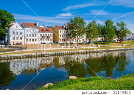 Old historic centre of Minsk city, Belarus. 31144363