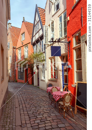Bremen. Old picturesque streets. 31144559