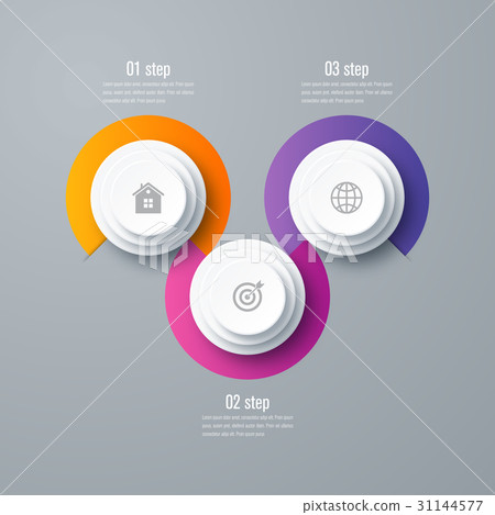 emplate for cycle diagram, graph, presentation 31144577
