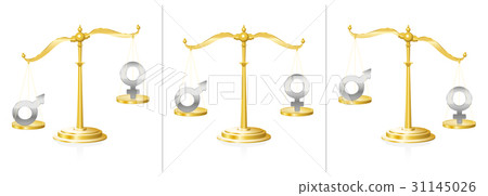 Equal Rights Scale Women Men 31145026