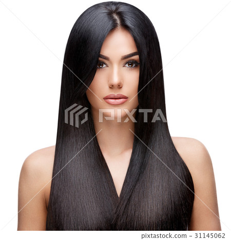 Beautiful Young Woman with Clean healthy hair Beautiful Young Woman with Clean healthy hair 31145062