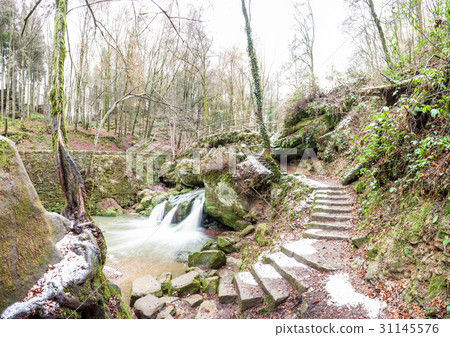 stairway in Luxembourg's Little Switzerland 31145576