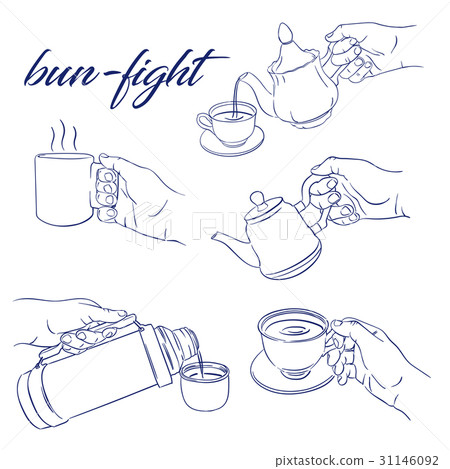 bun fight set bun fight set 31146092
