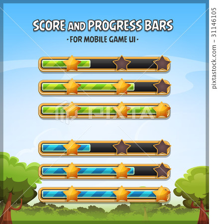 Score And Progress Bars For Game Ui Score And Progress Bars For Game Ui 31146105