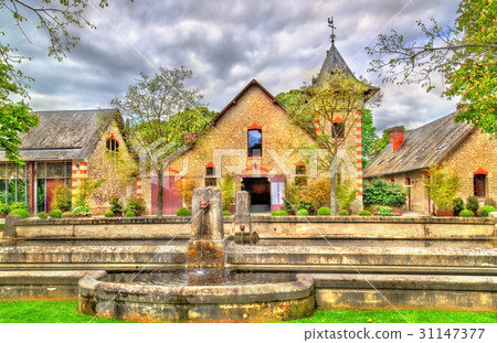Buildings at the Chateau de Chaumont-sur-Loire, a 31147377