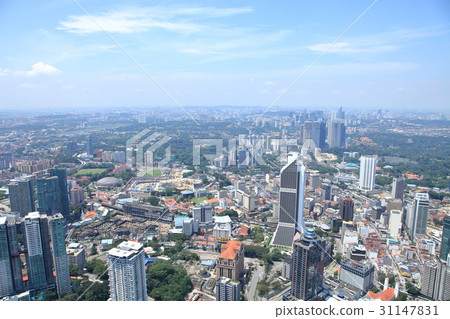 Kuala Lumpur city in Malaysia seen from KL Tower 31147831