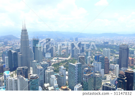 Kuala Lumpur city in Malaysia seen from KL Tower 31147832