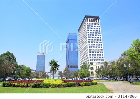 Phnom Penh business district Cambodia Phnom Penh business district Cambodia 31147866