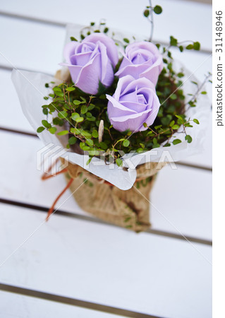 Roses of artificial flowers 31148946