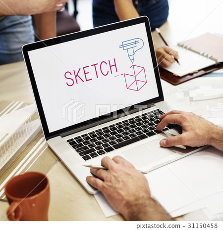 A creativity design is about an ideas project. 31150458