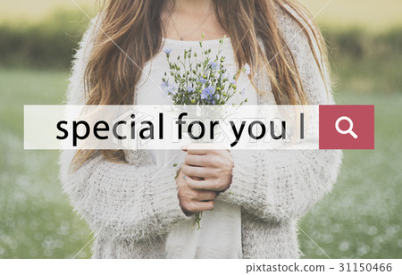 Special For You Flower Phrase Words 31150466
