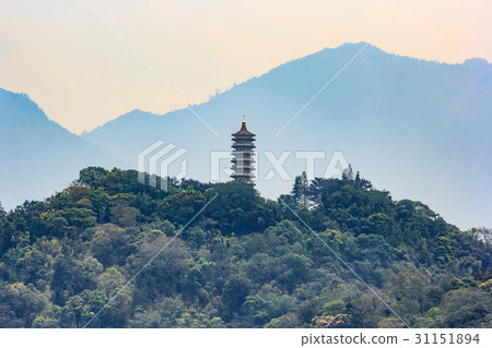 View of Ci En Pagoda near Sun-Moon Lake View of Ci En Pagoda near Sun-Moon Lake 31151894