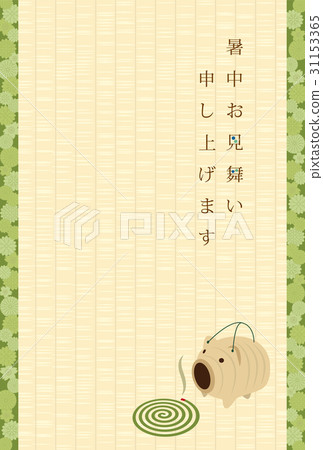 Tatami background background hot summer template 31153365
