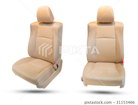 Car seat isolated on white background. 31153466