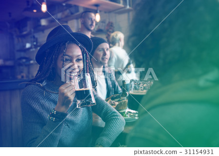Gradient Color Style with Craft Beer Booze Brew Alcohol Celebrate 31154931