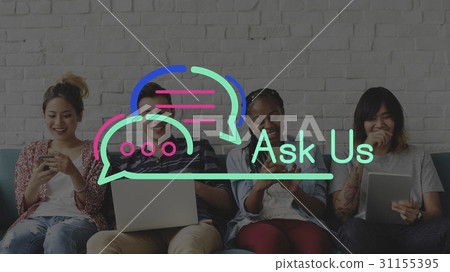 Communication Connection Speech Bubble Concept 31155395