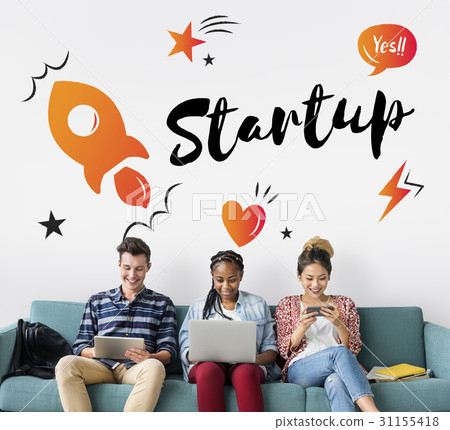 Startup Business Progress Strategy Enterprise 31155418