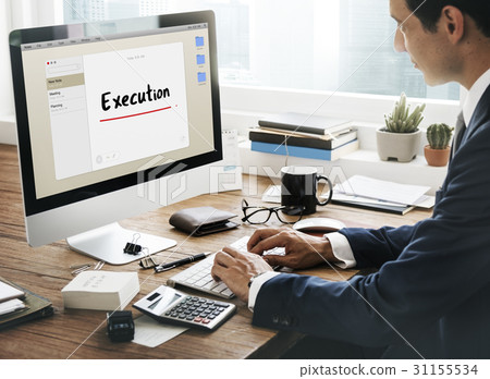 Business Note Target Mission Concept 31155534