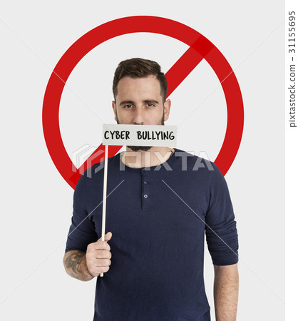 Stop Icon Social Negative Words 31155695