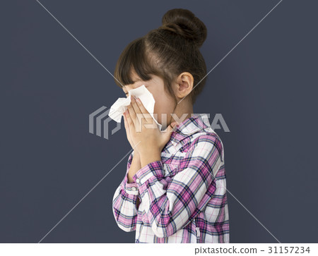 A girl is getting sick A girl is getting sick 31157234