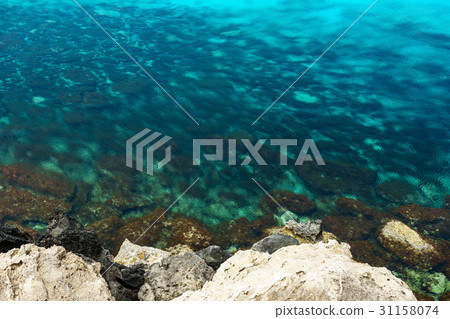 Rocky coast in Ayia Napa 31158074