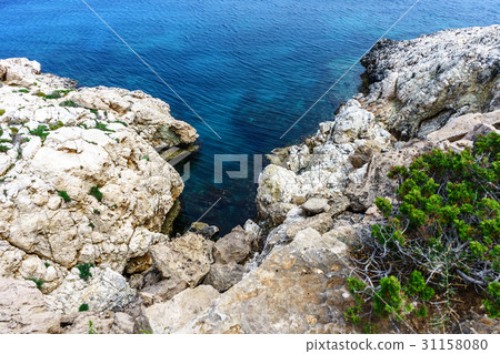 Rocky coast in Ayia Napa Rocky coast in Ayia Napa 31158080