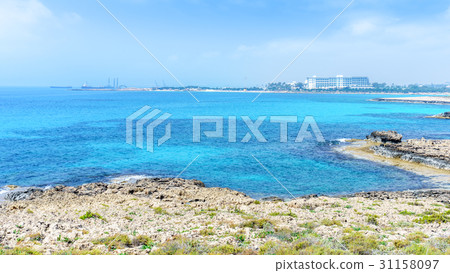 Rocky coast in Ayia Napa 31158097