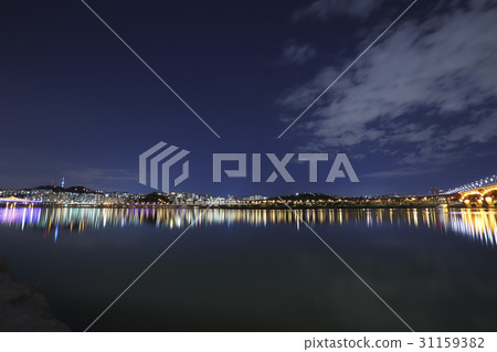 Dongho Bridge, Seongsu Bridge, Dalmaibong Park, Eungbongsan, Riverside North Road, Namsan, Seongdong-gu, Hangang, Seoul 31159382